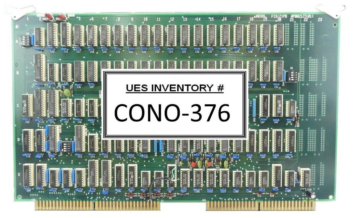 Used JEOL AP002127(01) Processor PCB Card FIS(2)PB JSM-6300F SEM Working Surplus