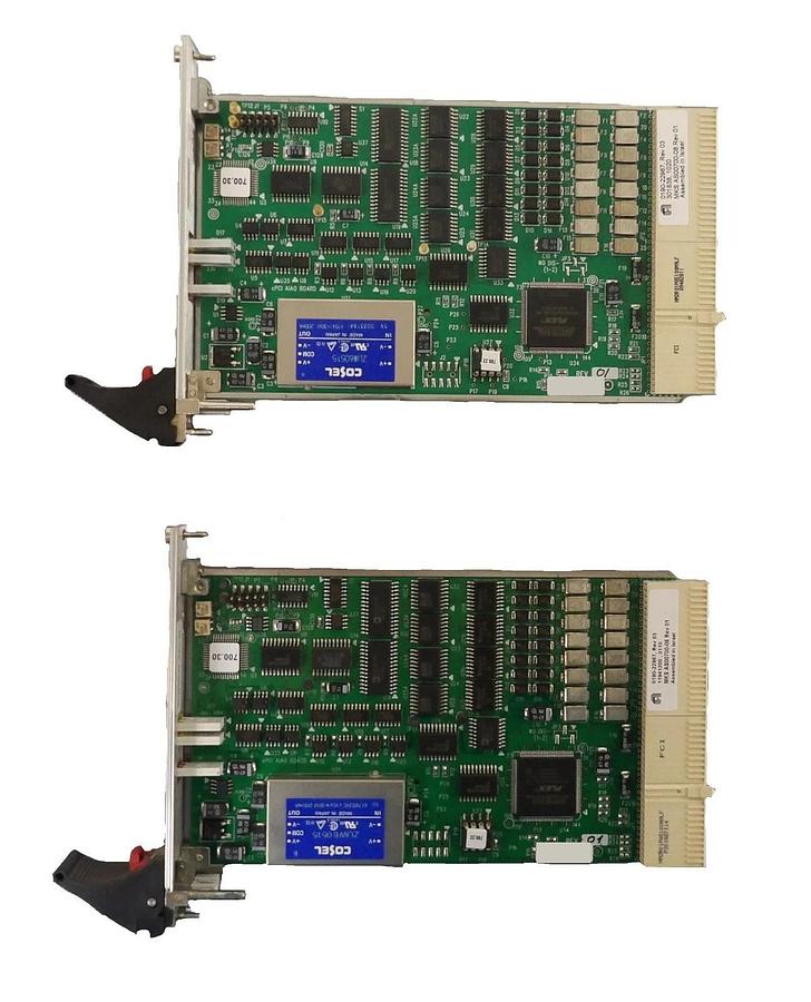Used MKS Instruments AS00700-08 Analog I/O PCB Card AMAT 0190-22967 Lot of 2 Working