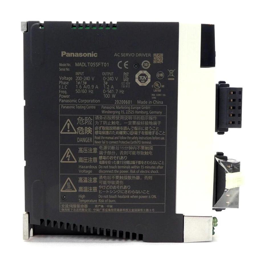 Panasonic MADLT05SFT01 AC Servo Driver TEL Tokyo Electron 2940-000055-11 New