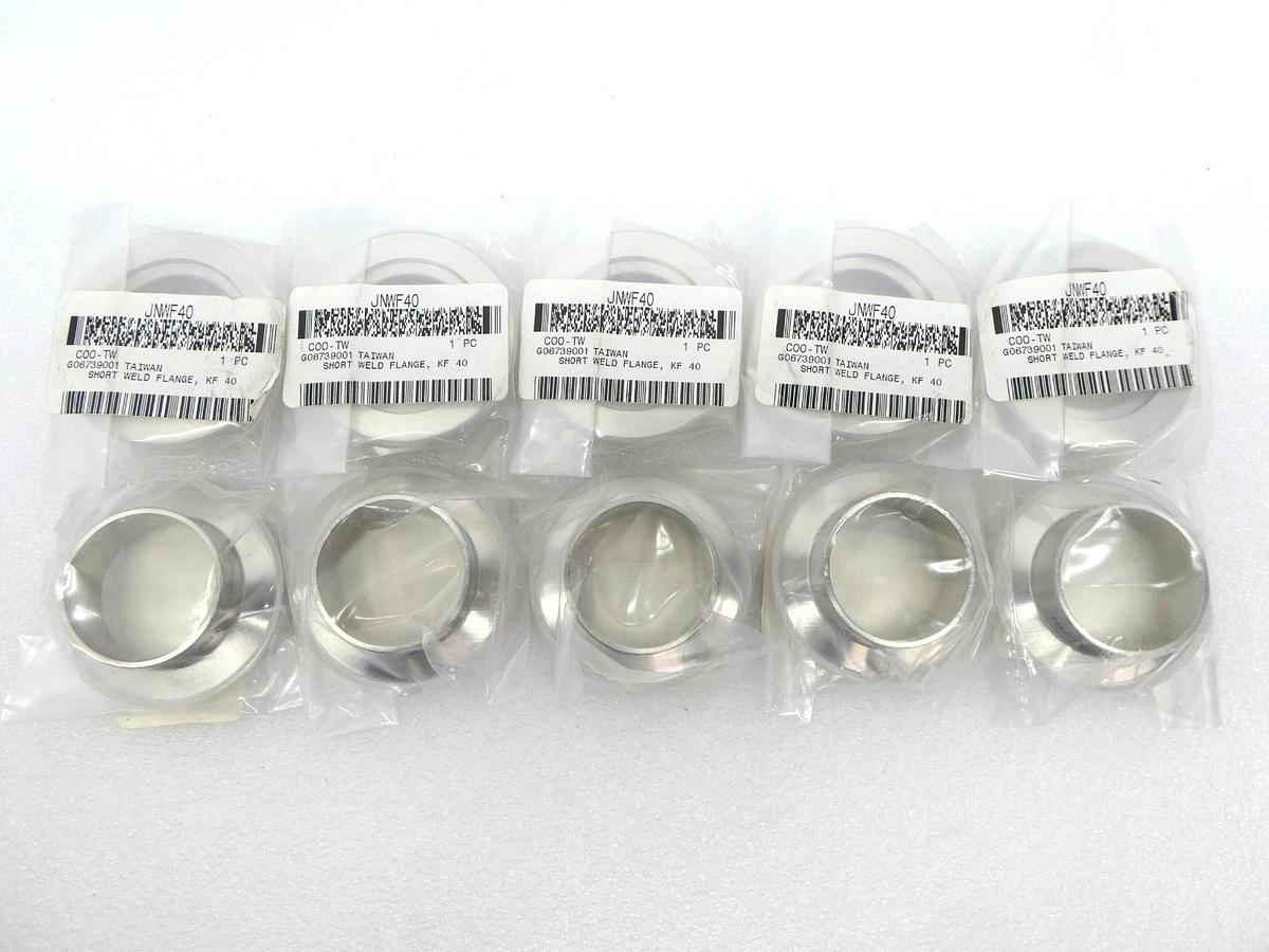 Used Swagelok Short Weld Flange JNWF40 JNWF25 NW40 NW25 Reseller Lot of 20 New