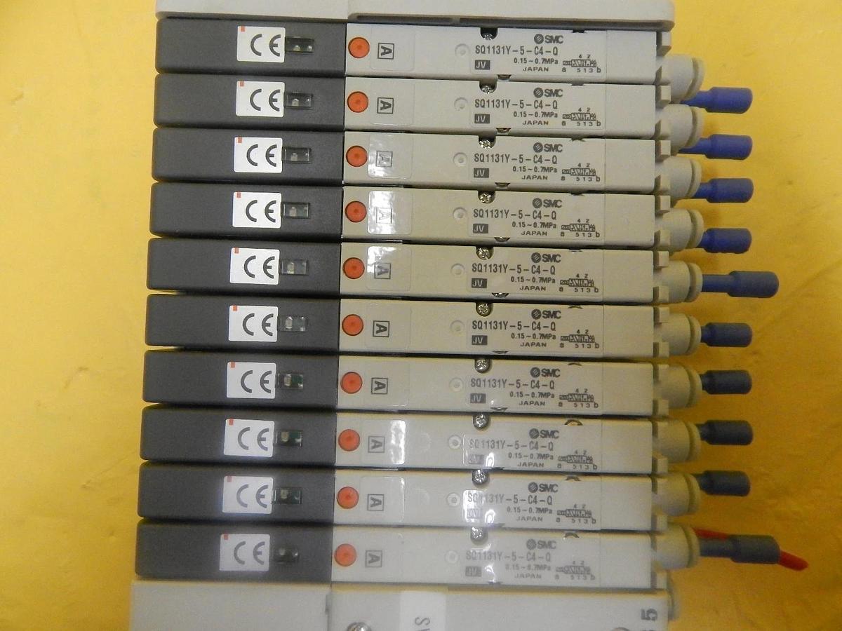 Used TEL Tokyo Electron SVC6 10-Port Manifold SMC SQ1131DY-5-C4-Q PR300Z Used Working