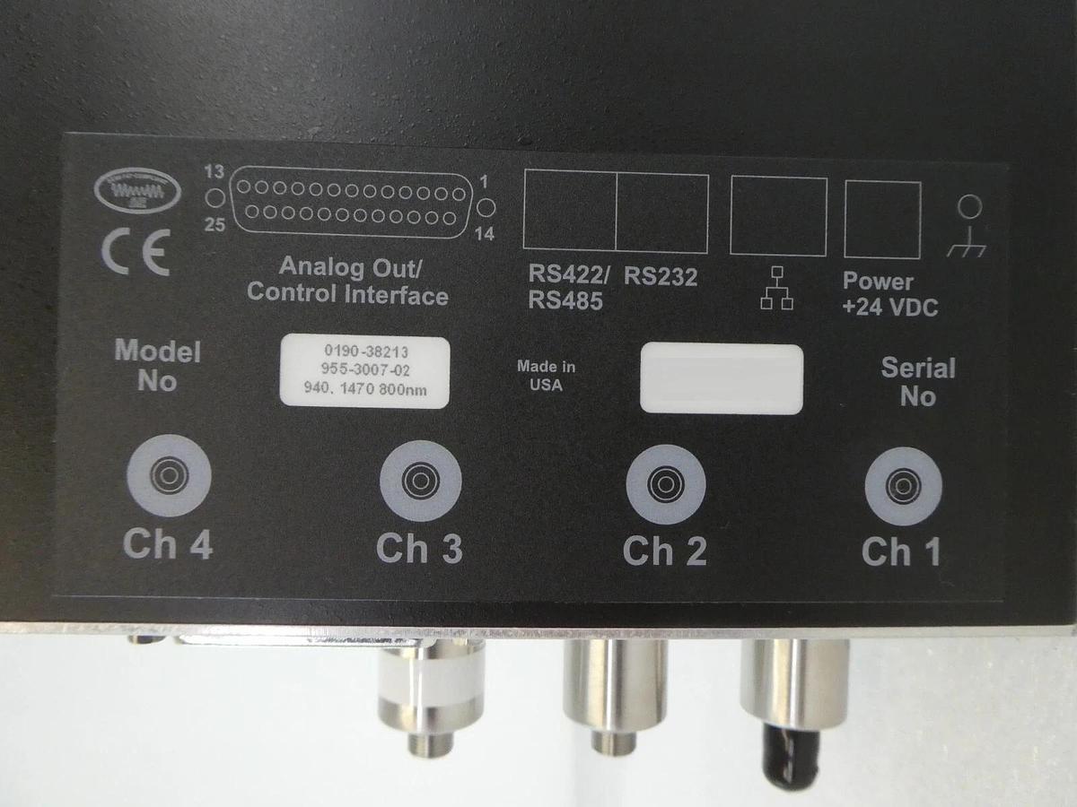 Used AE Sekidenko 955-3007-02 3-Channel Temperature Pyrometer OR4000T Working Surplus