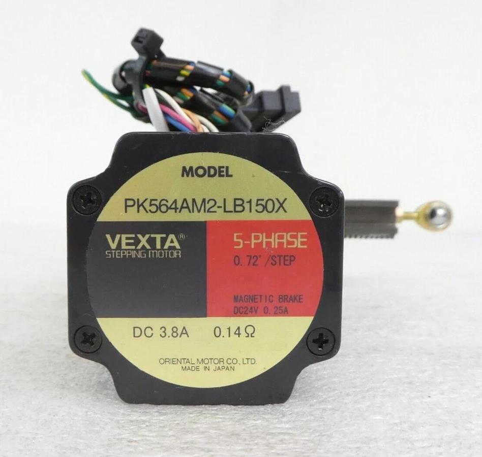Used Oriental Motor PK564AM2-LB150X Lineard Motor VEXTA Right Bias Lot of 4 Working