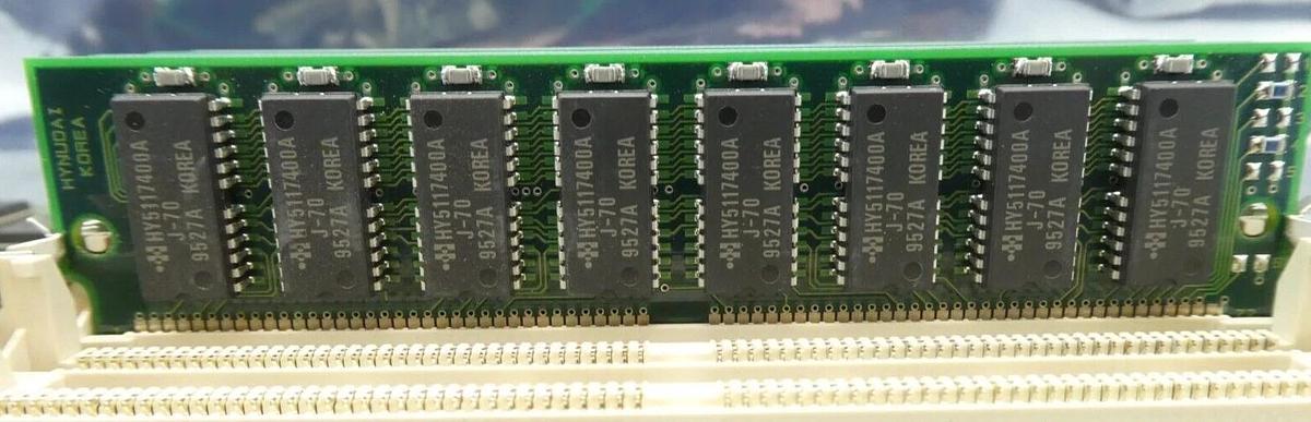 Used Phoenix Technologies 625607-002 SIMM Bank PCB HYM536410AM-60 Working Surplus