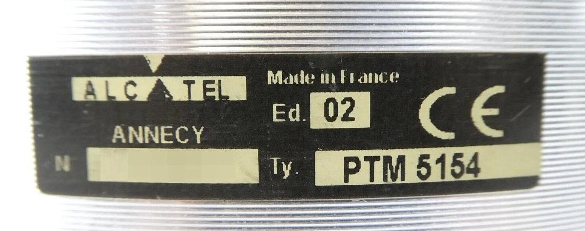 Used Alcatel Adixen PTM5154 Turbomolecular Pump ASM Turbo with Cables Working