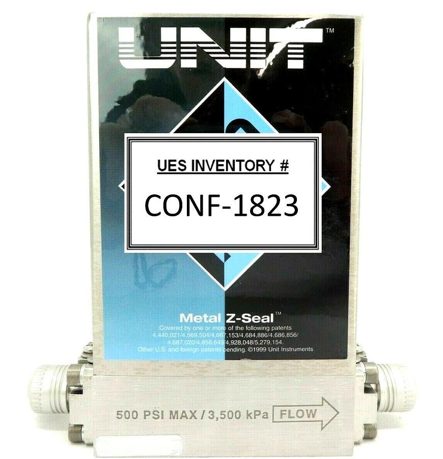 Used UNIT Instruments UFC-1660 Mass Flow Controller MFC 1 SLM SiH2Cl2 1660-105416