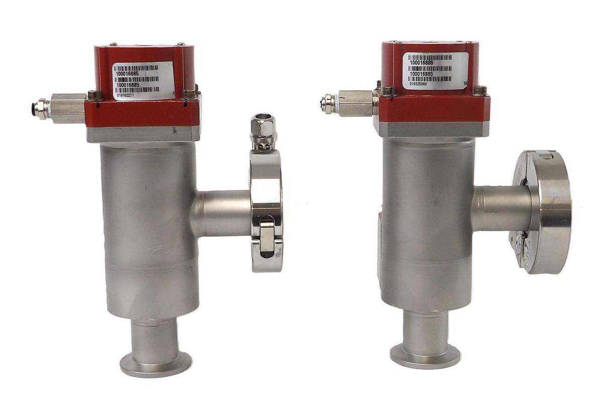 Used MKS Instruments 100016885 Vacuum Isolation Valve AMAT 3870-06567 Lot of 2 Spare