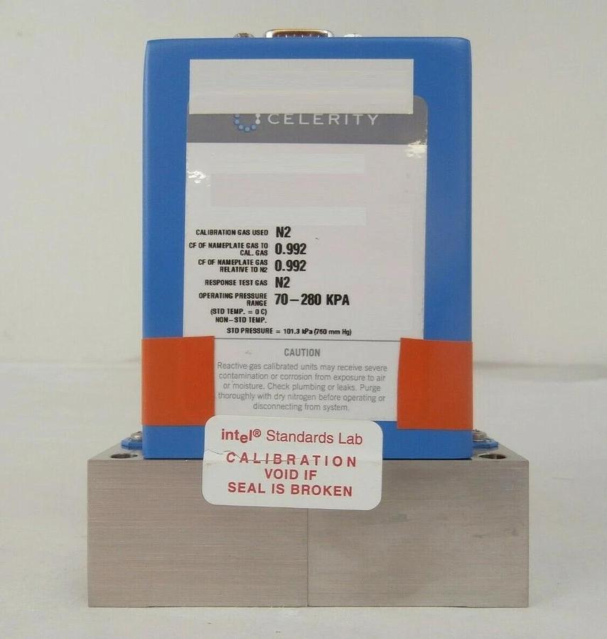 Used Celerity FC-2979MEP5-WM Mass Flow Control MFC 2 SLPM AR Tylan 2979M Copper Spare