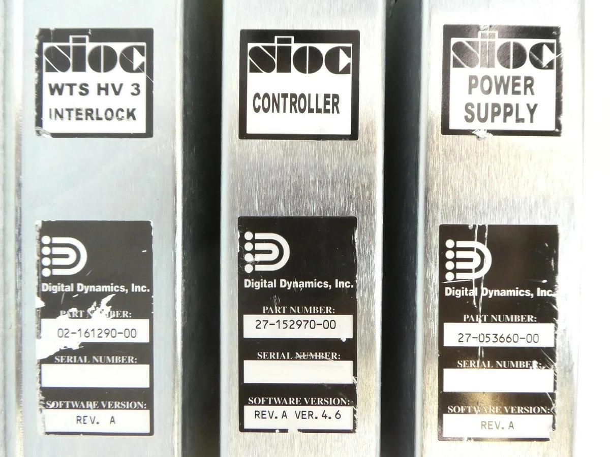 Used Digital Dynamics 2-122156-00 WTS-HV SIOC 3 Control Novellus 02-161289-00 Working