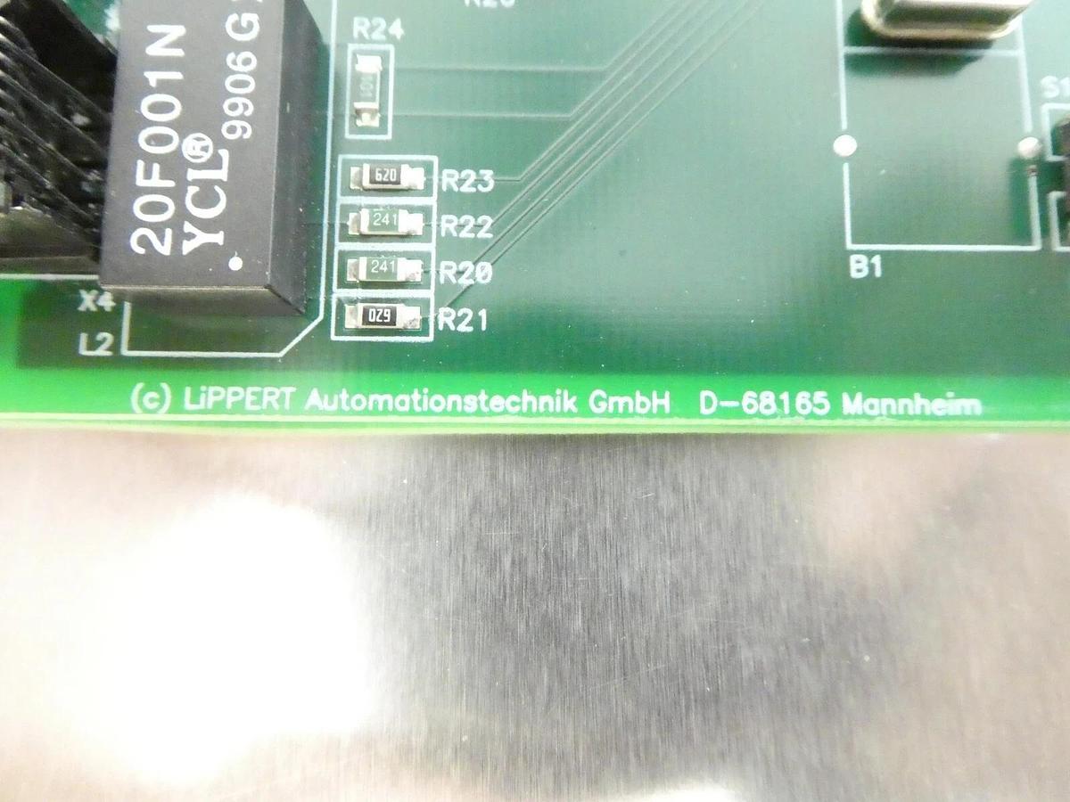 Used LiPPERT Automation S-PC96-ETH-1 Processor PCB Card Working Surplus