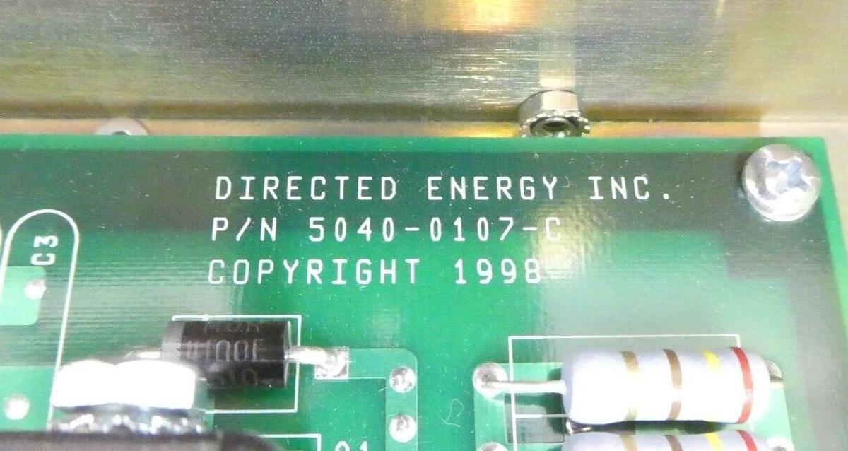 Used Directed Energy 5040-0107-C Output Control Interface Lot of 5 Working Surplus