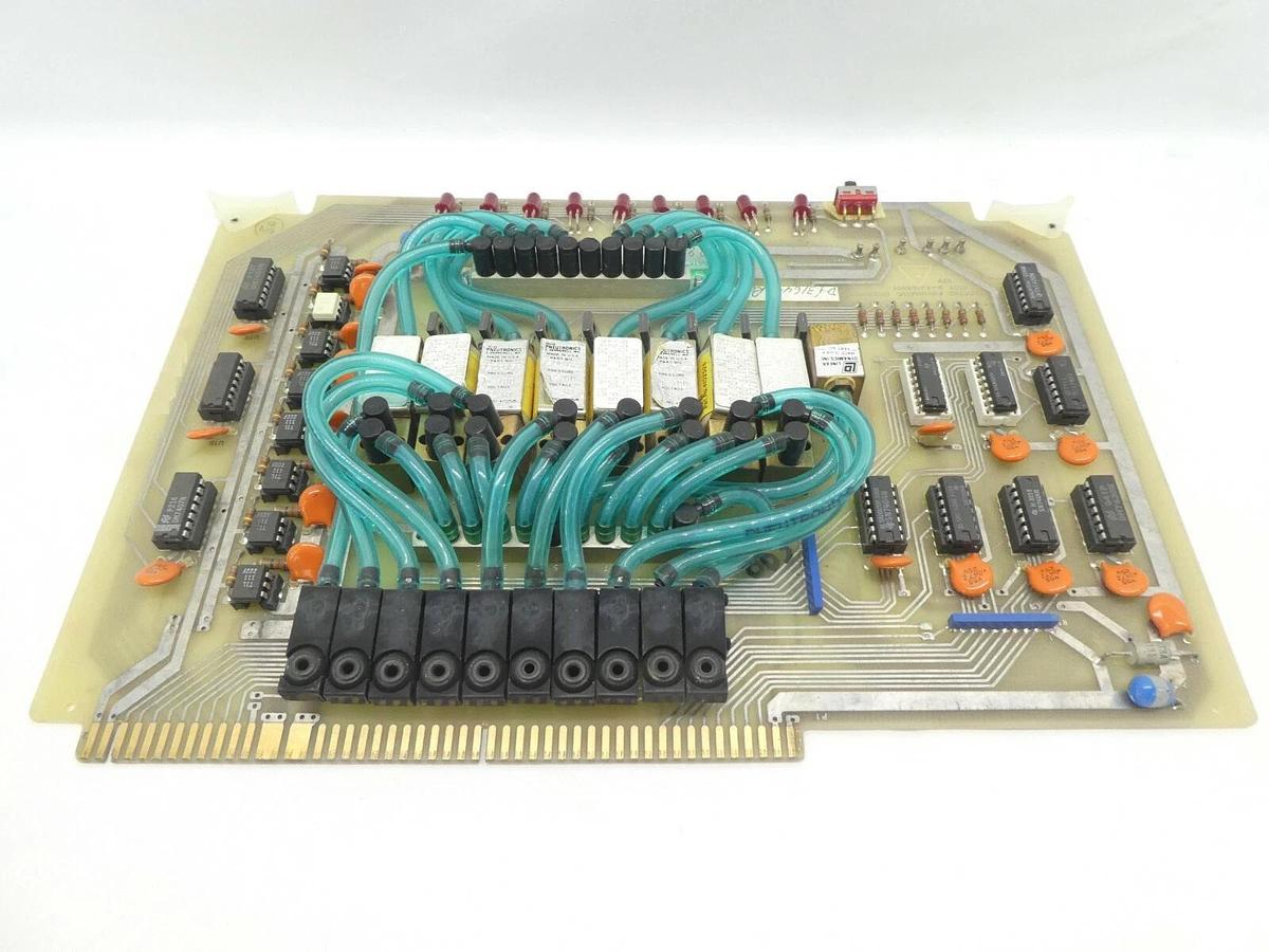 Used Varian Semiconductor VSEA D-F3164001 Electro Pneumatic Interface PCB Card Rev. C