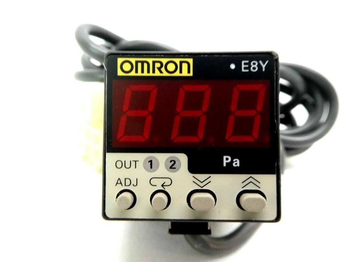 Used Omron E8Y-AR2C-5 Pressure Sensor E8Y Reseller Lot of 6 Working Surplus