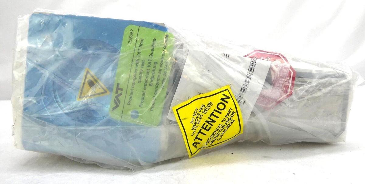 Used VAT 25132-EA14-ADJ1 Phenumatic Butterfly Vaccum Valve Assembly AMAT New Surplus