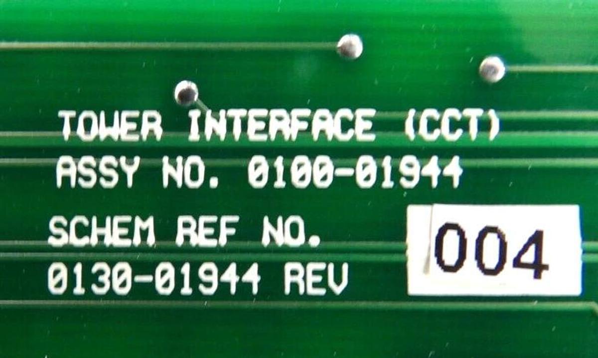 Used AMAT Applied Materials 0100-01944 Tower Interface (CCT) 300mm Endura Working