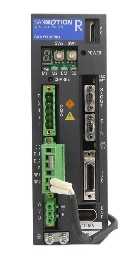 Sanyo Denki RS1L03AZA00A01 AC Servo Driver Amplifier SANMOTION R New Surplus