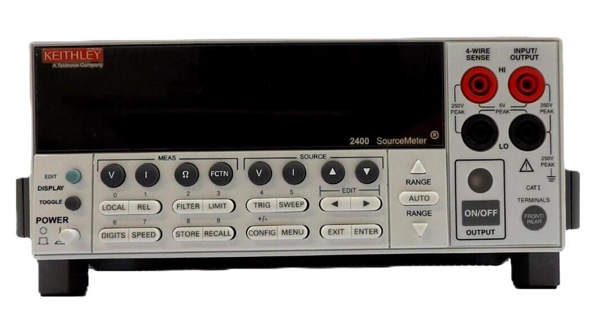 Used Keithley 2400 Low Voltage SourceMeter Module 2400 Series Calibrated Working