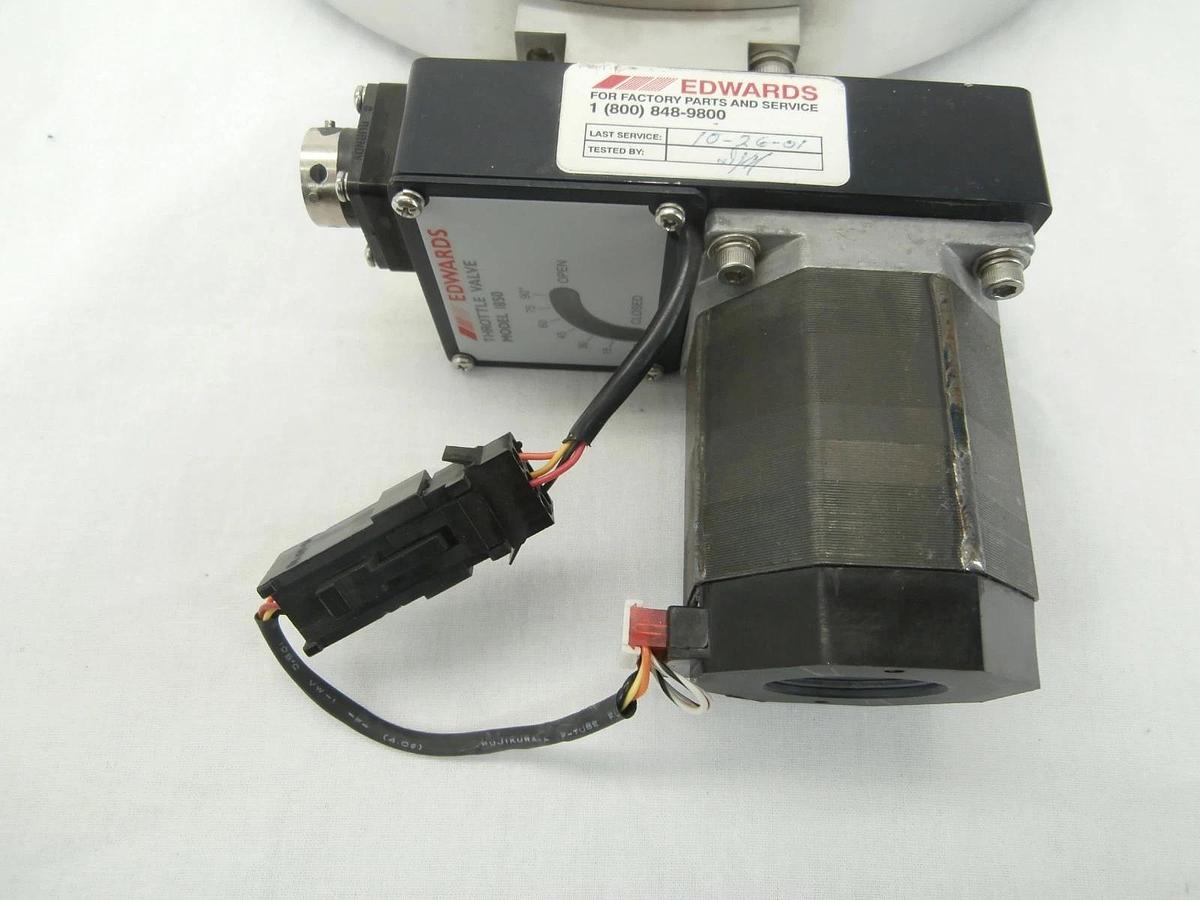 Used Edwards 1850 Mechanical Vacuum Throttle Valve ISO200 Tegal 6500 Used Working
