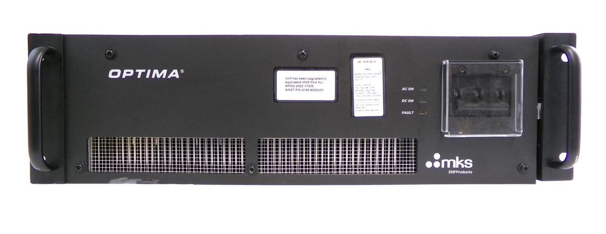 Used DCG-200Z Optima ENI RPDG-200Z-12029 DC Plasma Generator 20kW MKS Surplus