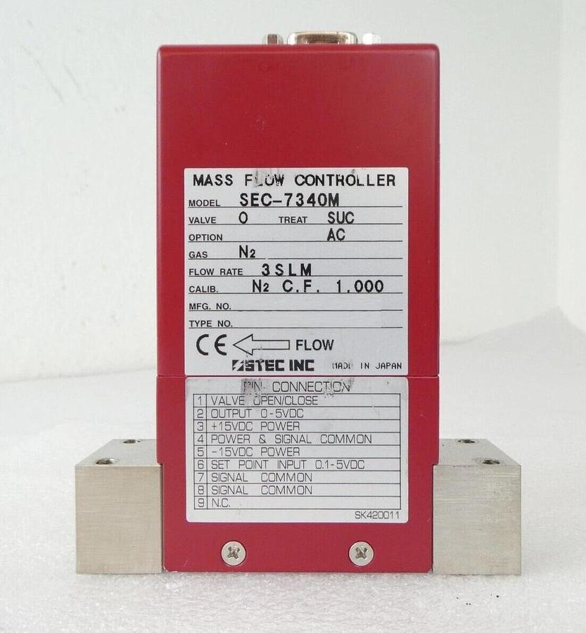Used Horiba STEC SEC-7340M Mass Flow Controller MFC Reseller Lot of 11 Working Spare