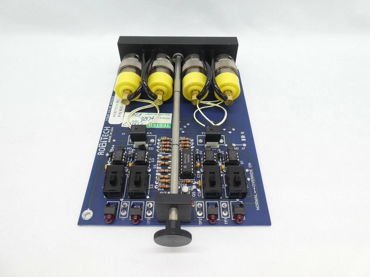 Robitech 980-4513 Four Valve Module PCB Card New Surplus