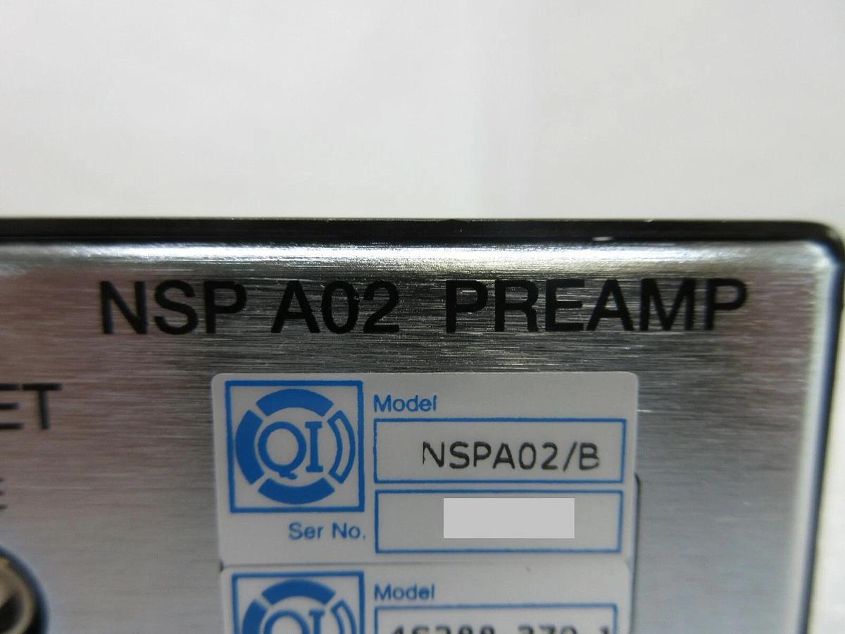 Used QI Queensgate Instruments NSPA02/B Preamp Unit Nikon 4S288-370-1 NSR Working