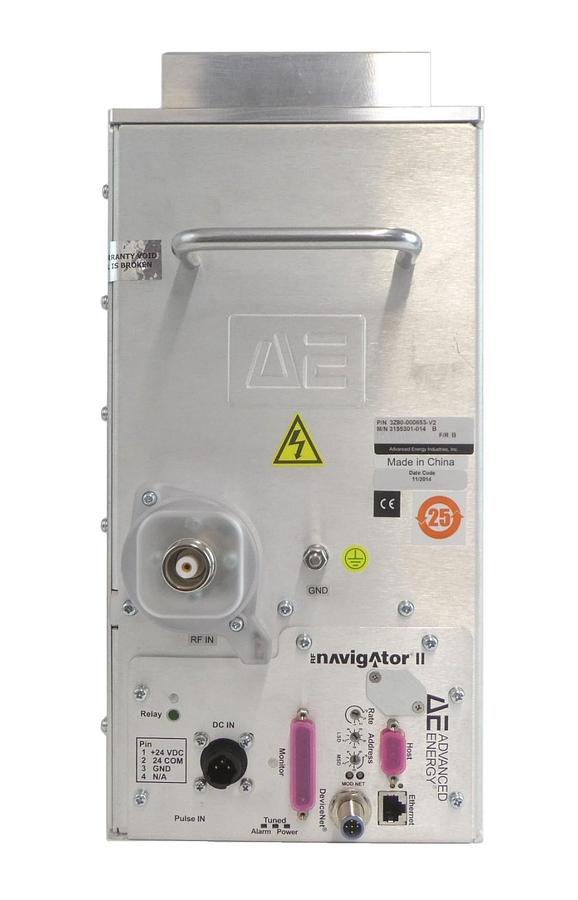 Used Navigator II AE Advanced Energy 3155301-014 RF Match 3Z80-000653-V2 Untested