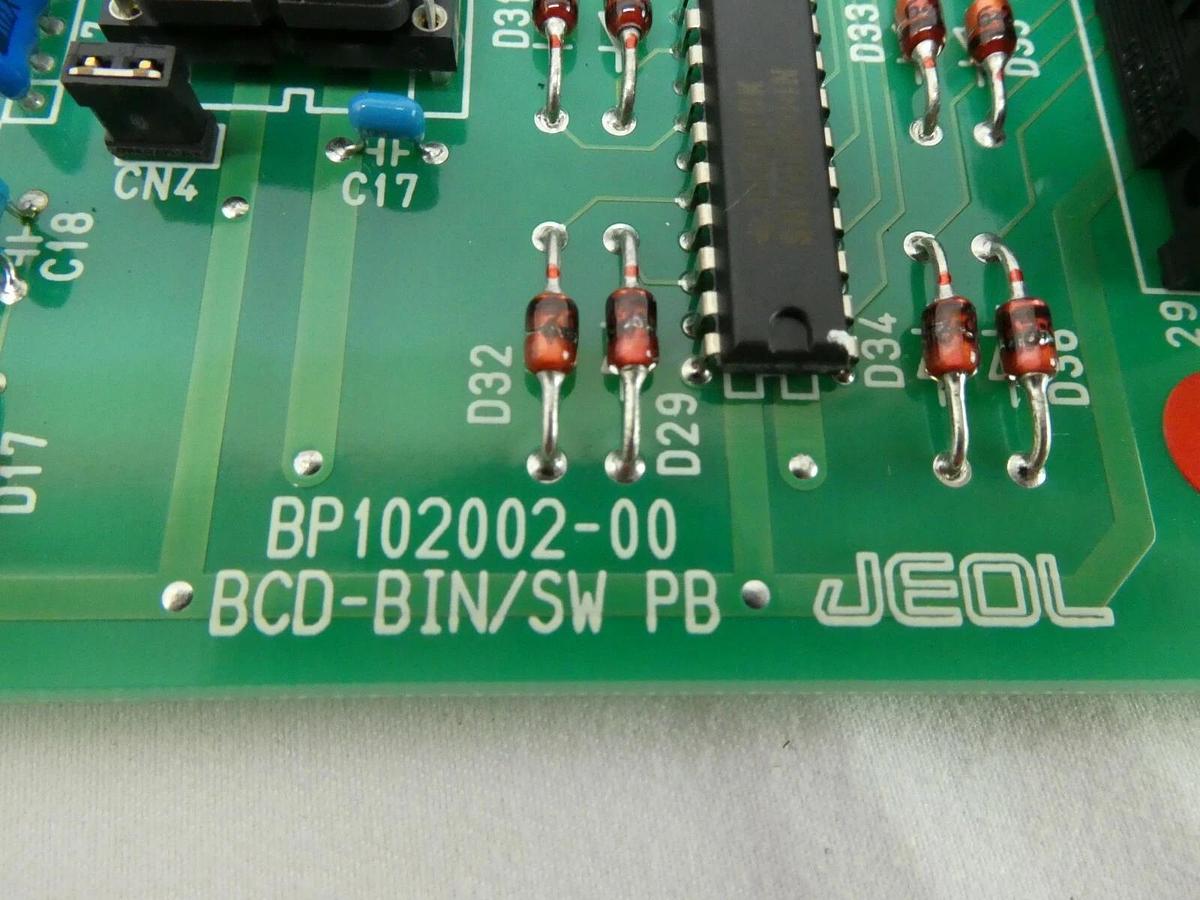 Used JEOL BP102002-00 BCD-BIN/SW PB Board PCB JWS-2000 SEM System Working Spare