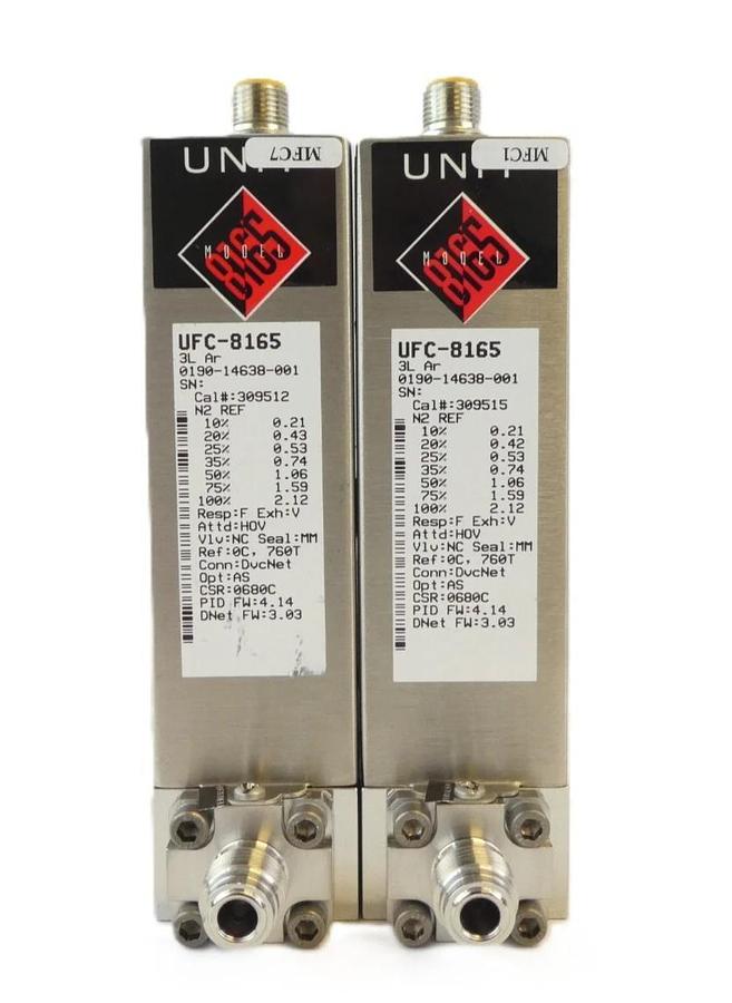 Used UNIT Instruments UFC-8165 Mass Flow Controller MFC Reseller Lot of 11 Working