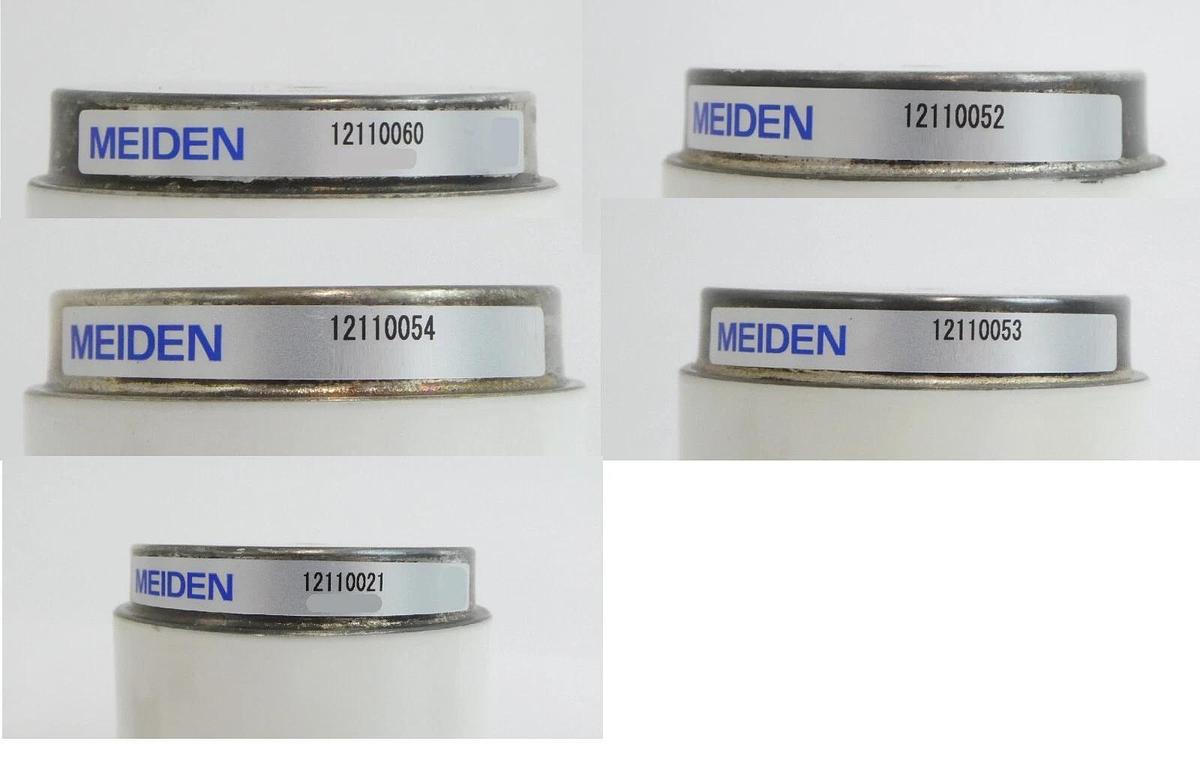 Used Meiden 12110060 12110052 Vacuum Variable Capacitor VP Series Lot of 7 Working