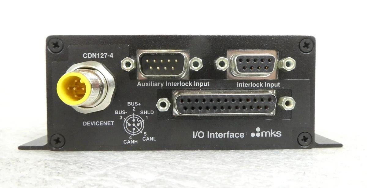 Used MKS Instruments CDN127-4 DeviceNet Peripheral Adaptor AMAT 0190-08538 Working