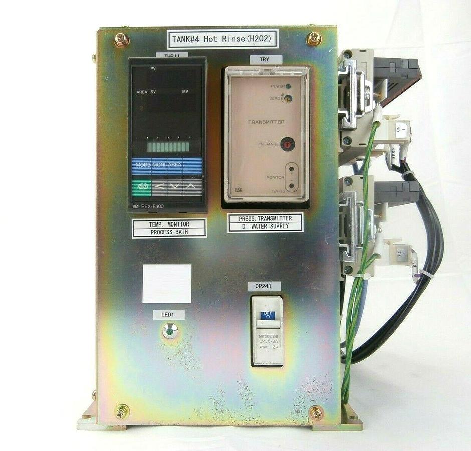 Used DNS Dainippon Screen TANK#4 Hot Rinse (H202) Temperature Controller Bath FC-3000