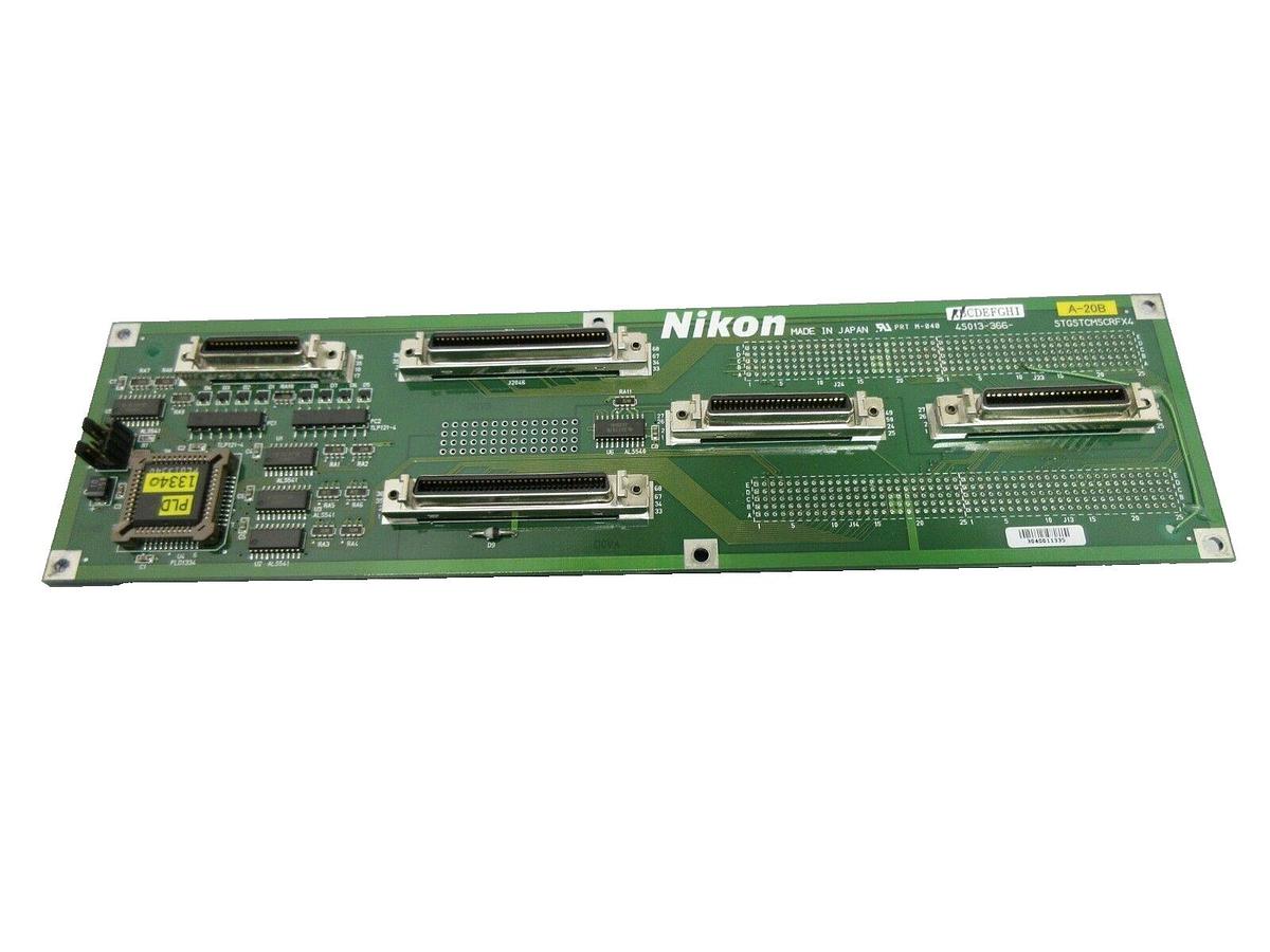 Used Nikon 4S013-366 Backplane Interface Board PCB STGSTCMSCRFX4 NSR Series Working
