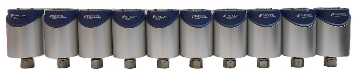 Used Inficon 390-144 Baratron Transducer CDG100D Reseller Lot of 10 Working Surplus