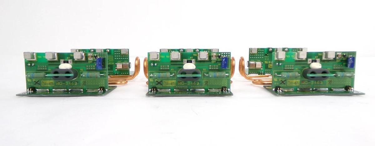 Used Daihen RG-346201 RF Generator PCB Assembly RG-3463 RG-3464A RG-3465B Lot of 6