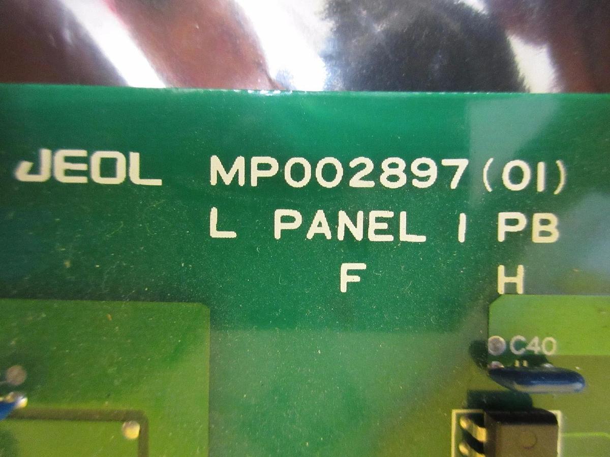 Used JEOL MP002897(01) L PANEL 1 PB Board PCB Assembly MP002962-00 JEM-2010F Working