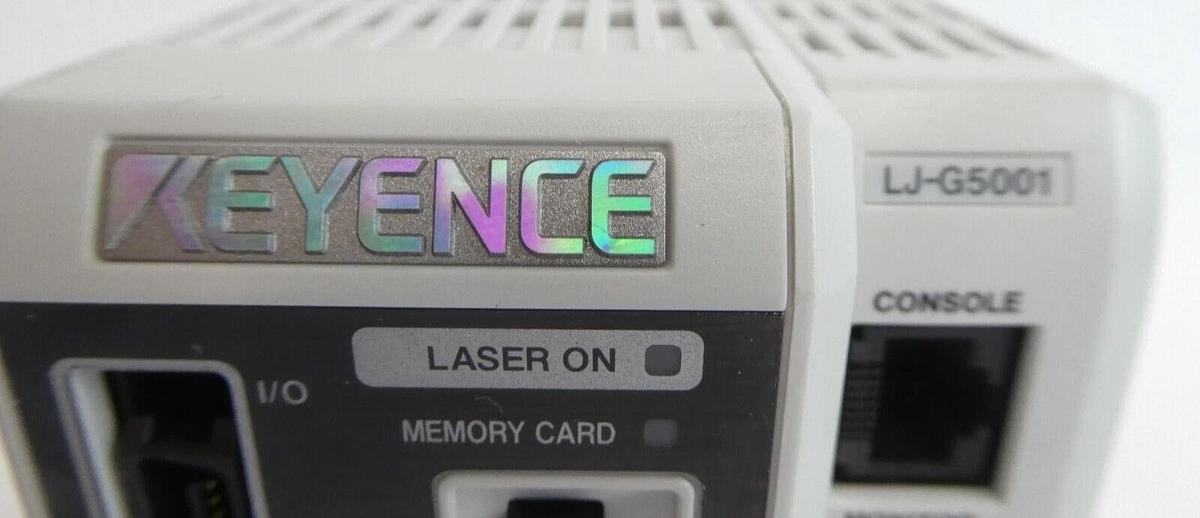 Used Keyence HCC800047 Laser Senor Controller LJ-G5001 Working Surplus