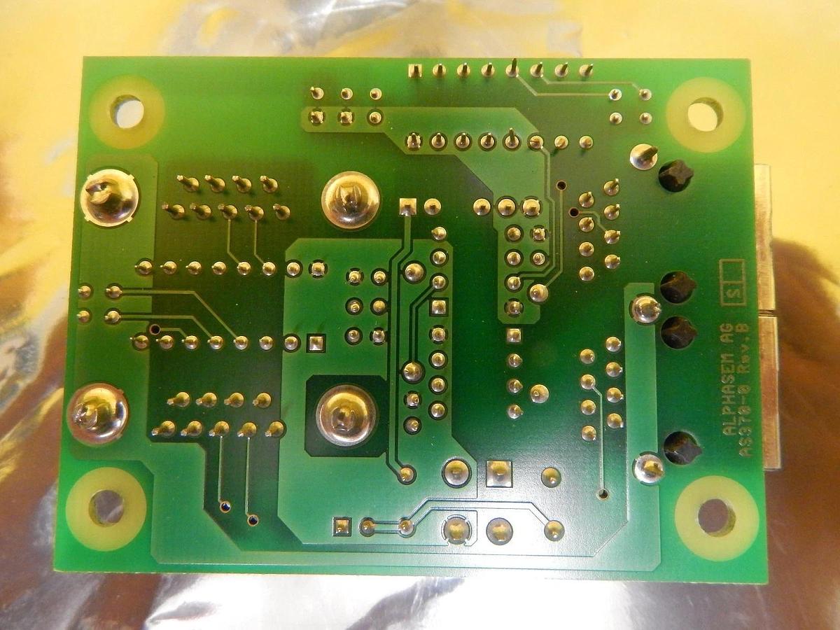Used Alphasem AG AS370-0-01 Communication Board PCB AS370-0 Used Working