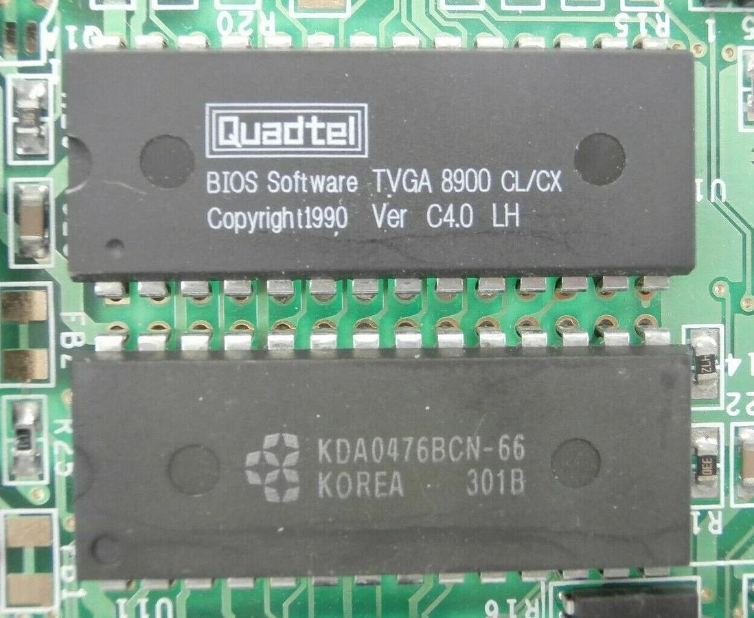 Used Trident JAX8232B10048973 ISA Video Card PCB Card JAX-8232B/V1 Clusterlock 7000