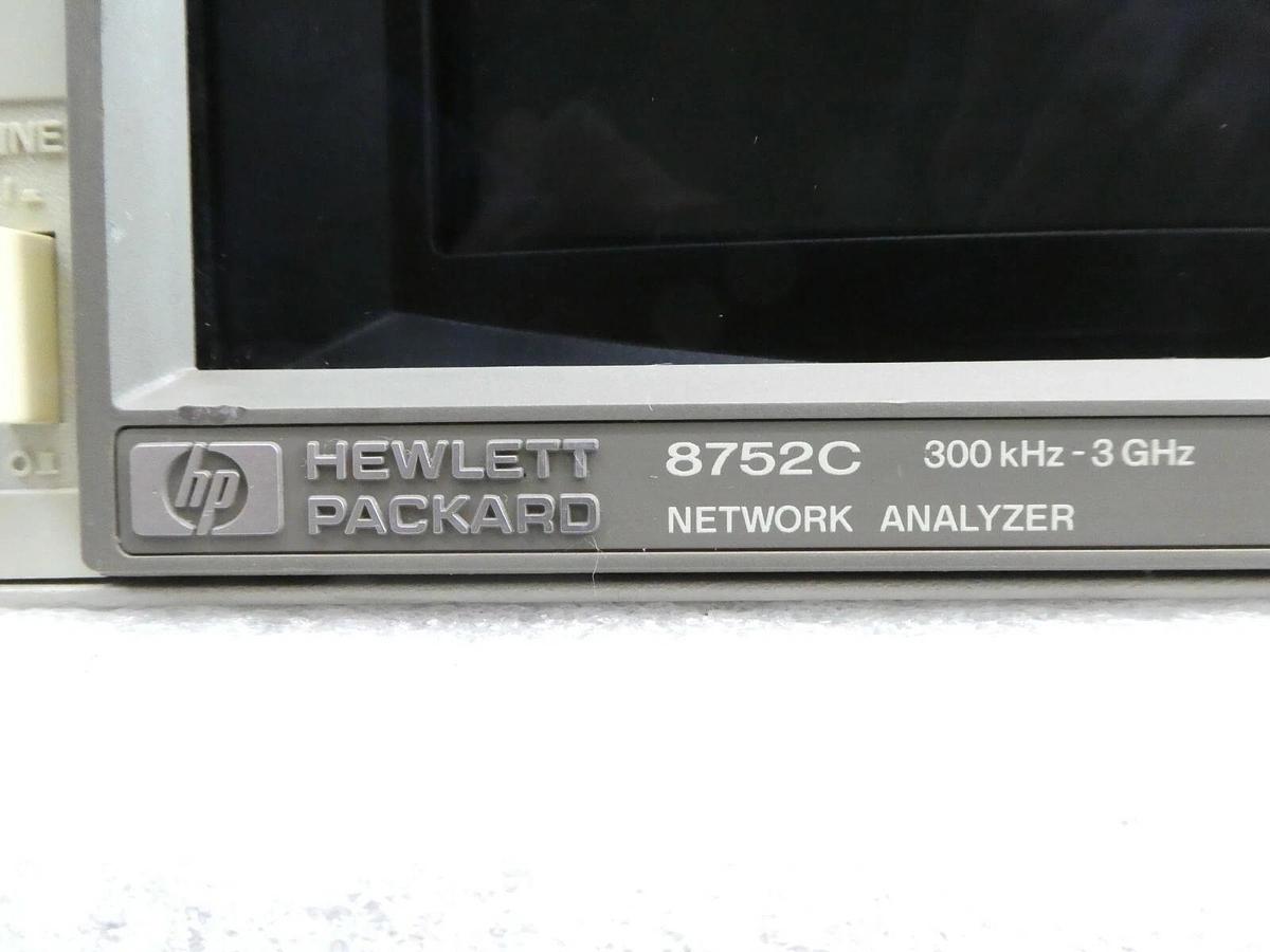 Used HP Hewlett-Packard 8752C RF Network Analyzer 300 kHz-1.3 GHz Tested Working