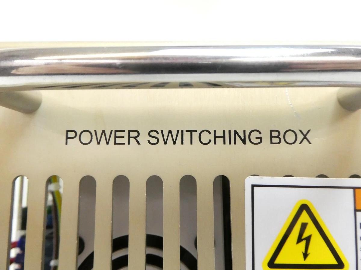Used ASM Advanced Semiconductor Materials 02-30104 Power Switching Box Working Spare