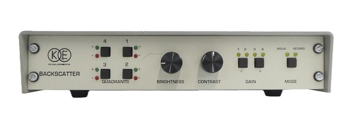 Used K.E. Developments Backscatter Preamplifier 4-Quadrant Controller Working
