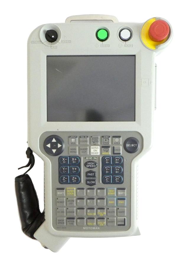 Used Yaskawa Electric JZRCR-NPP06B-1 Robot Teach Pendant Motoman Working Surplus