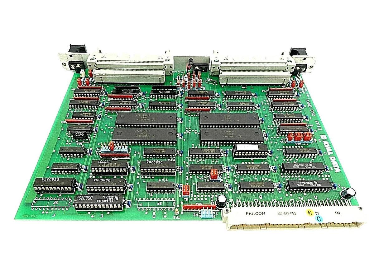 Used AVAL DATA AVME-342 Processor PCB Card FP10 Working Surplus