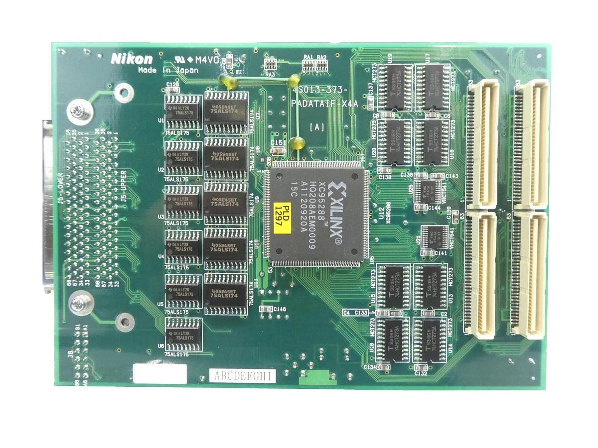 Used Nikon 4S013-373 Linear Motor Interface PCB PADATAIF-X4A NSR Series Working Spare