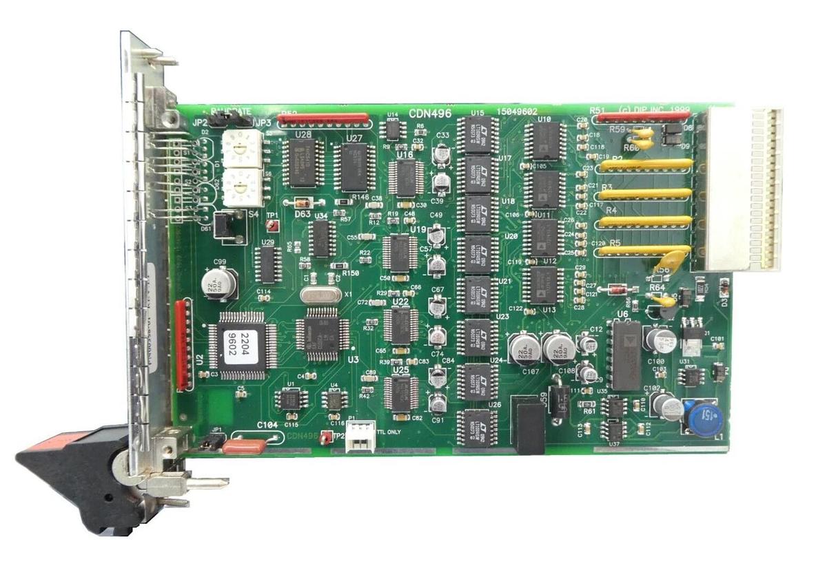 Used DIP 15049602 DeviceNet I/O PCB Card CDN496 AMAT 0190-14284 MKS Working