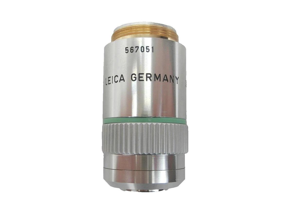Used Leica 567051 Microscope Objective PL Fluotar 20x/0.45 ∞/- Working Surplus