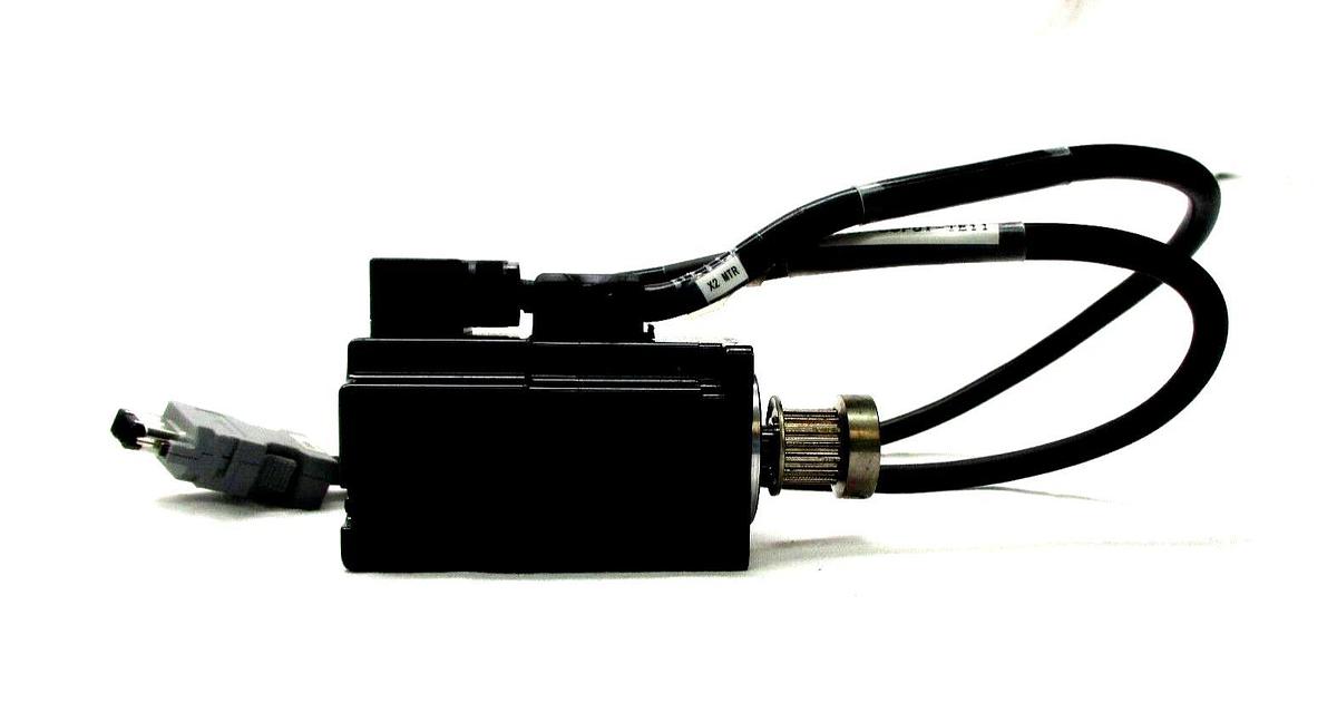 Used Yaskawa SGMAS-A5ABA-TE11 AC Servo Motor TEL Tokyo Electron Lithius Used Working