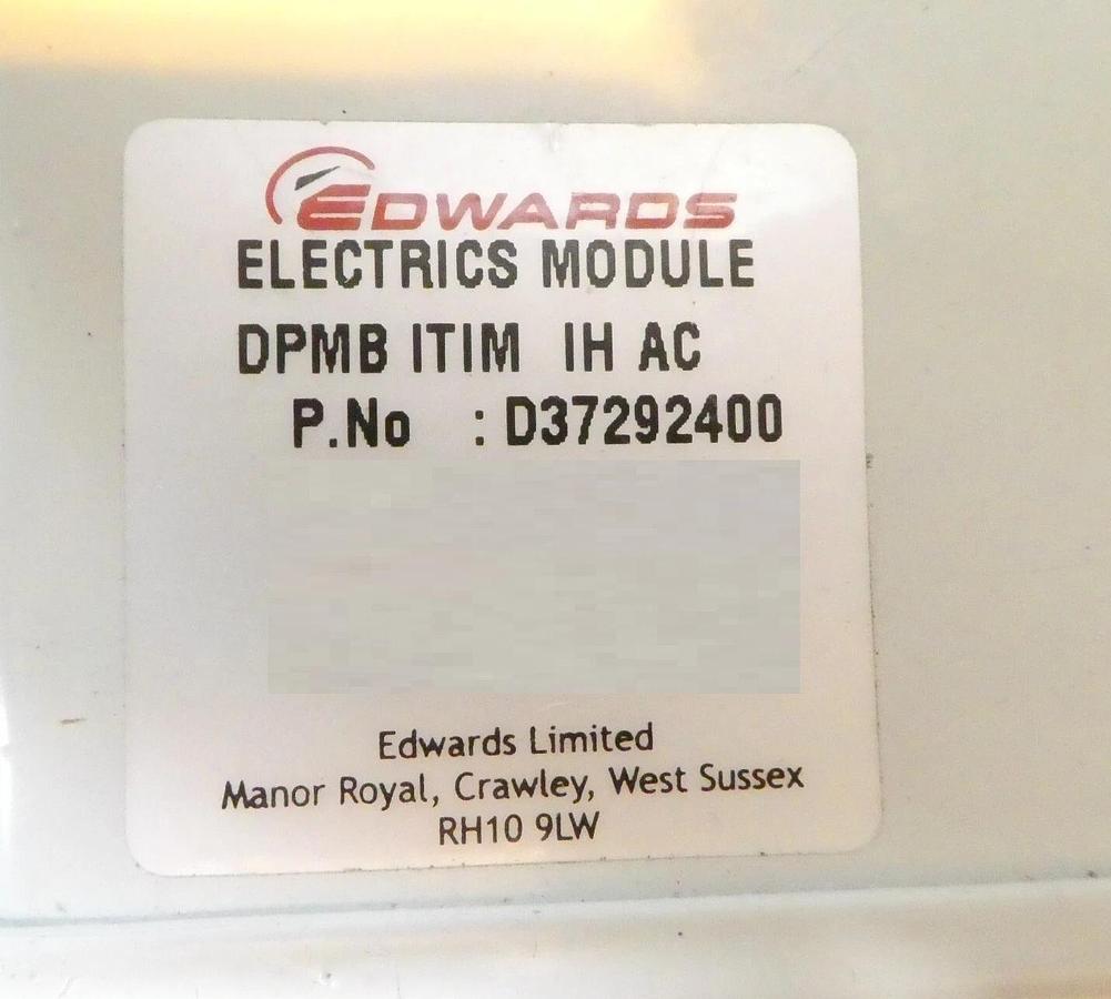 Refurbished iH 1800 Edwards NGAC73000XS Vacuum Dry Pump IH800 Manufacturer Refurbished