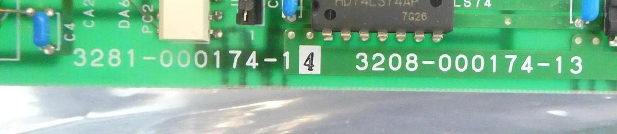 Used TEL Tokyo Electron 3281-000174-14 I/O Interface PCB Card 3208-000174-13 Working